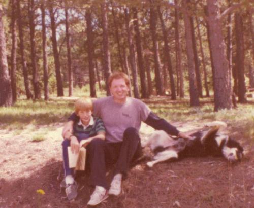 Dad and Dustin with Dan