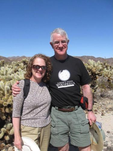 Beth & Jim, Joshua Tree National Park, March 2014