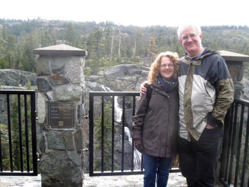 Beth & JIm at Frazier Falls, June 2015
